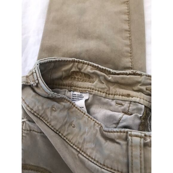 American‎ eagle tan jegging super stretch 00short - Picture 11 of 11